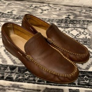 Frye Leather Lewis Venetian Loafers Size 8.5